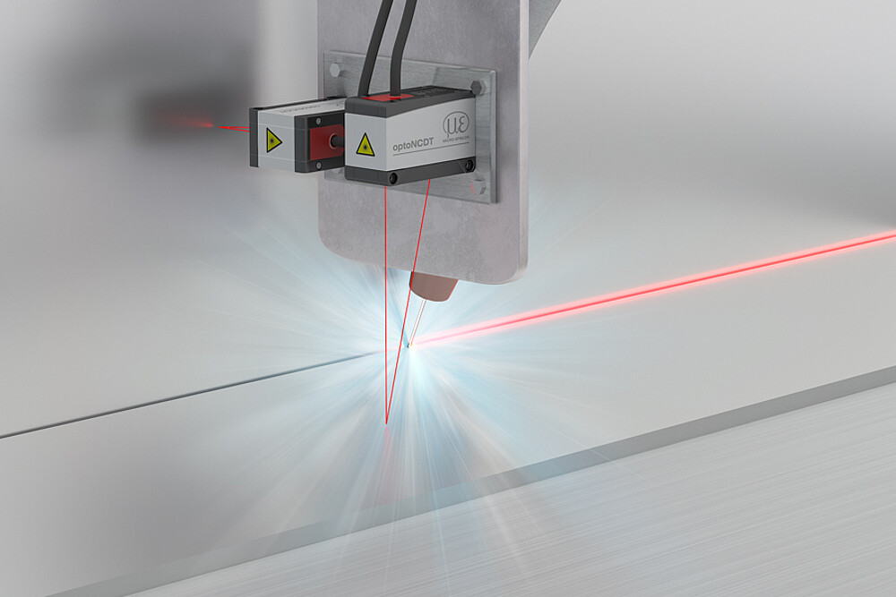 Avståndsreglering, helautomatisk lasersvetsning