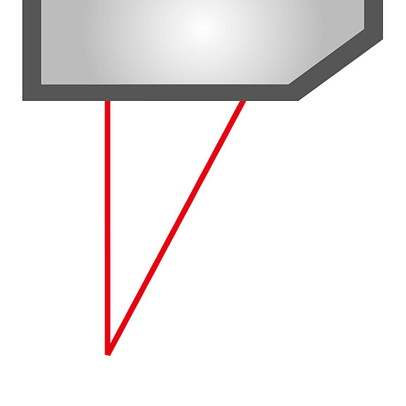 Laser-Point-sensorer med röd laser