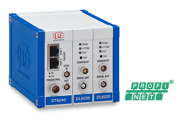 Capacitive standard measuring system with PROFINET