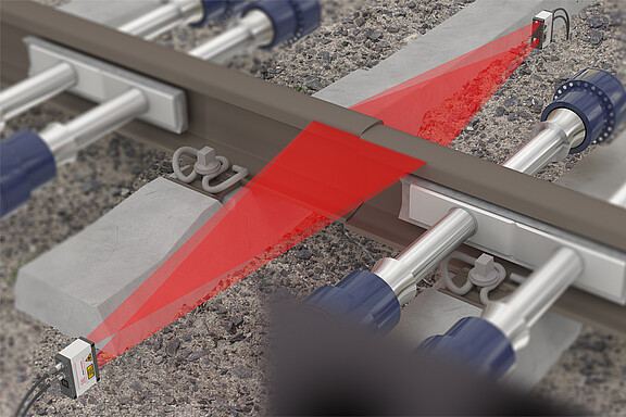Rails alignment for welding of rail sections