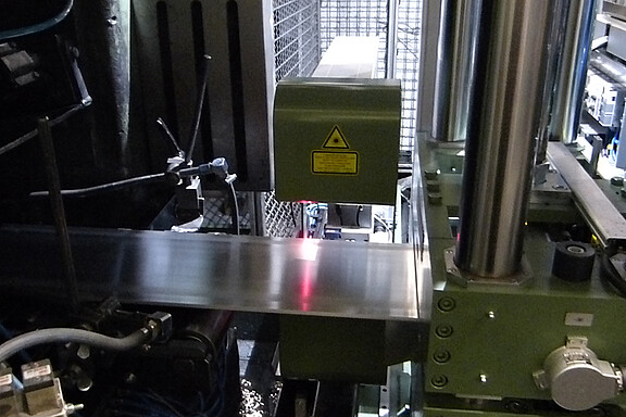 non-contact aluminum strip thickness measurement