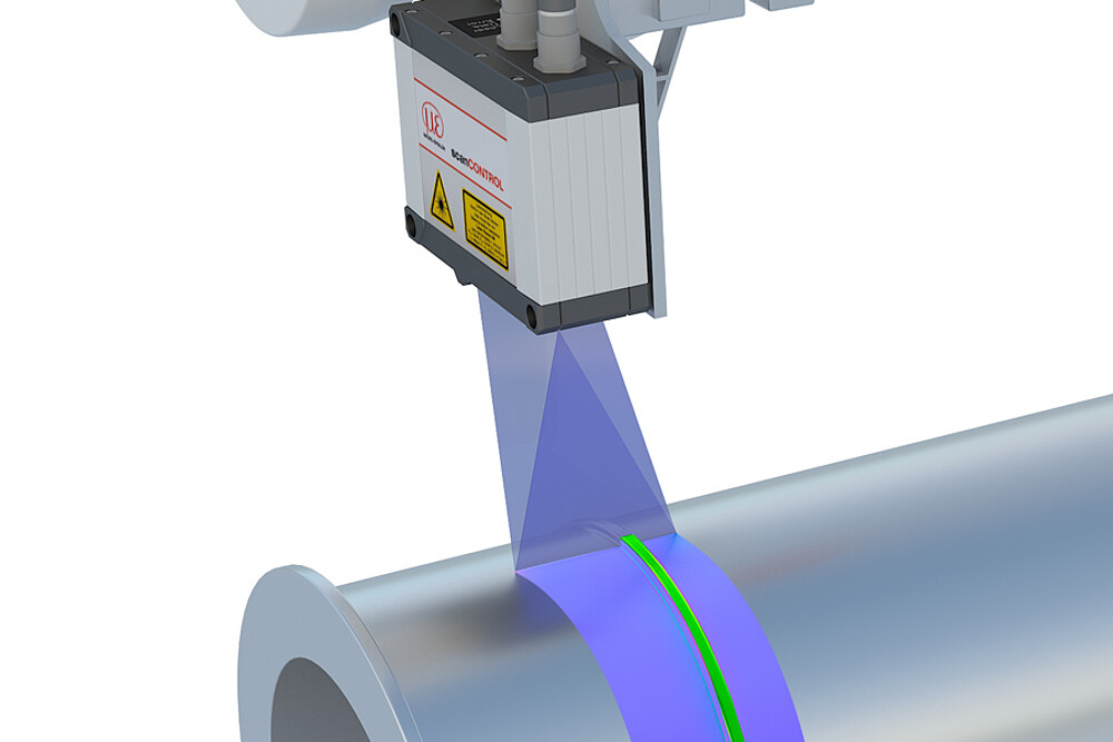 3D measurement of weld seam