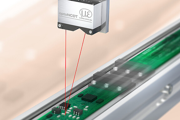 optoCDT 5500 med intelligent exponeringsreglering