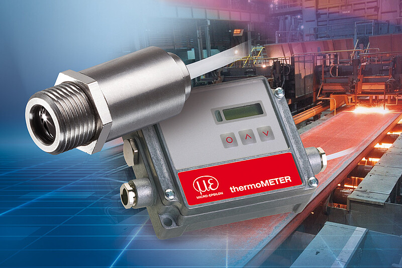 Beröringsfri IR-temperatursensor för processer inom metallindustrin