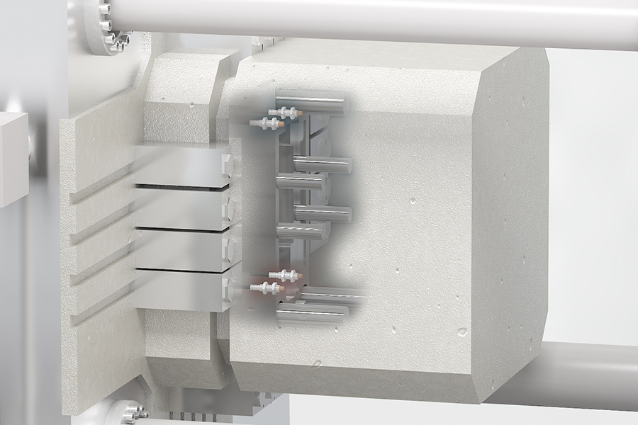 Spaltmessung bei Aluminium-Druckguss